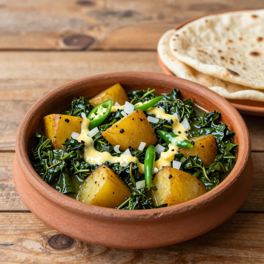 Nationalgericht Indien: Sarson da Saag (Rezept)