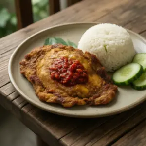 Nationalgericht Indonesien: Ayam Penyet (Rezept)