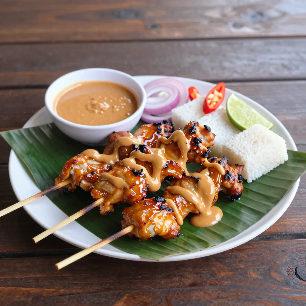 Nationalgericht Indonesien: Sate Ayam (Rezept)