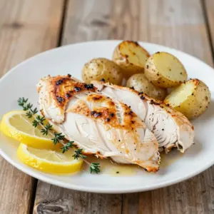 Nationalgericht Irland: Lemon and Thyme Roast Chicken (Rezept)