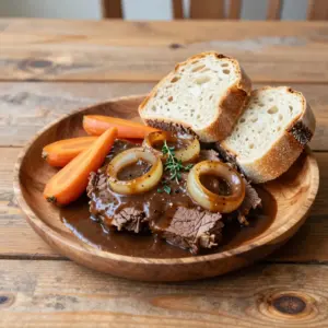 Nationalgericht Irland: Roast Beef with Guinness Gravy (Rezept)