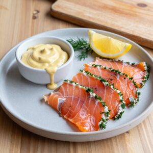 Nationalgericht Island: Graflax með Sinnepssósu (Rezept)