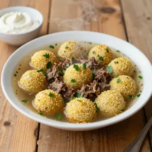 Nationalgericht Israel: Kubbeh Suppe (Rezept)