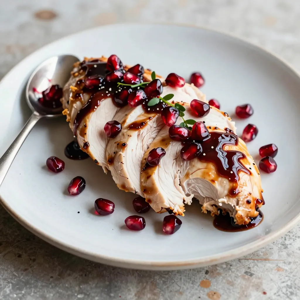 Nationalgericht Israel: Pomegranate Glazed Chicken (Rezept)