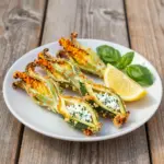 Nationalgericht Italien: Fiori di Zucca Ripieni (Rezept) Nationalgericht Italien: Fiori di Zucca Ripieni (Rezept)