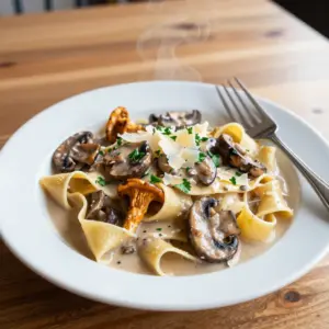Nationalgericht Italien: Pappardelle ai Funghi (Rezept)