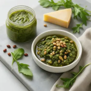 Nationalgericht Italien: Rucola-Pesto (Rezept)