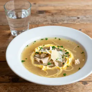 Nationalgericht Italien: Stracciatella Soup (Rezept)
