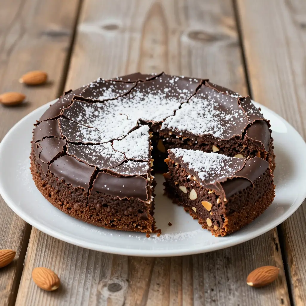 Schokoladenkuchen.