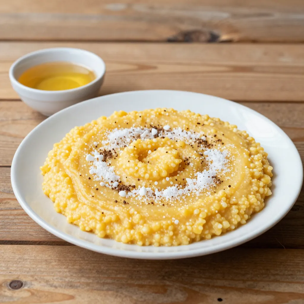 Nationalgericht Jamaika: Cornmeal porridge (Rezept)