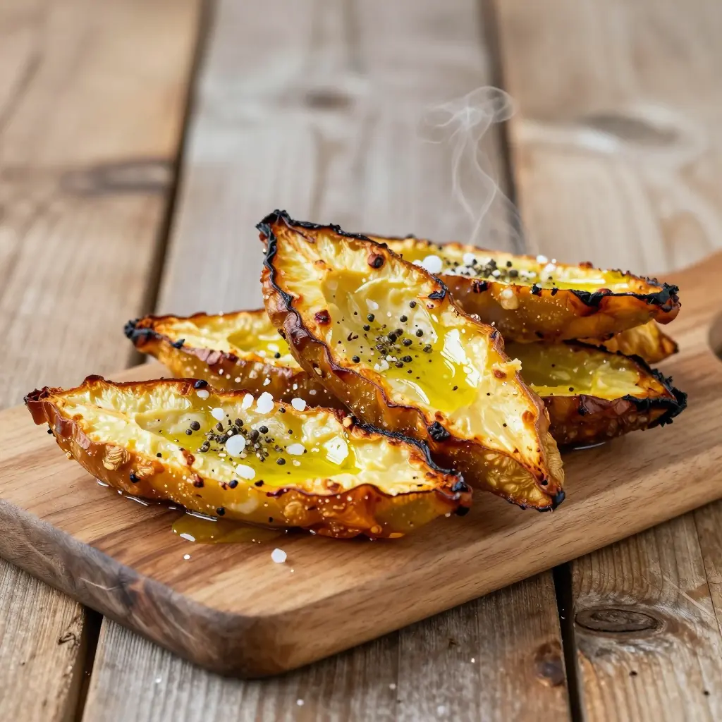 Nationalgericht Jamaika: Roasted Breadfruit (Rezept)