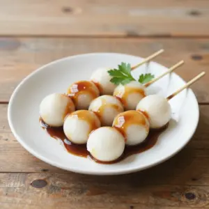 Nationalgericht Japan: Kushi Dango (Rezept)
