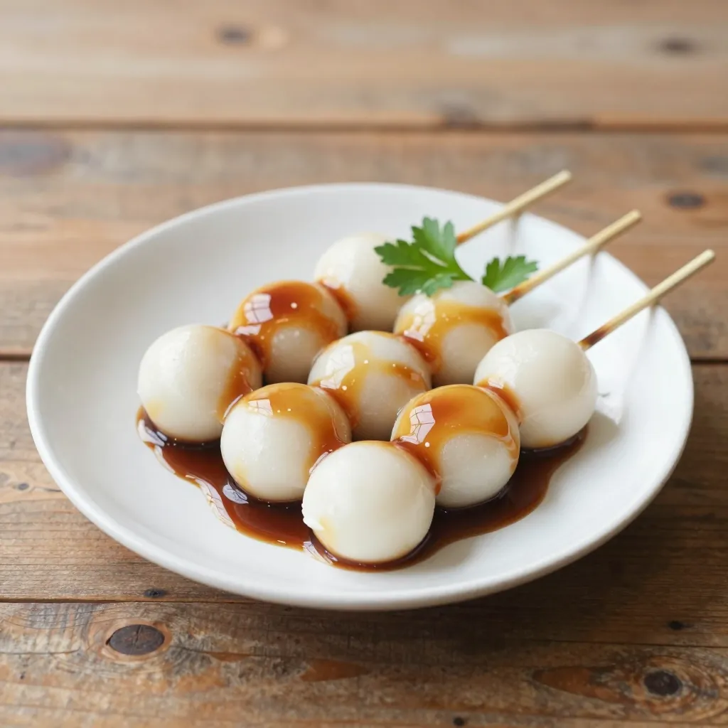 Nationalgericht Japan: Kushi Dango (Rezept)