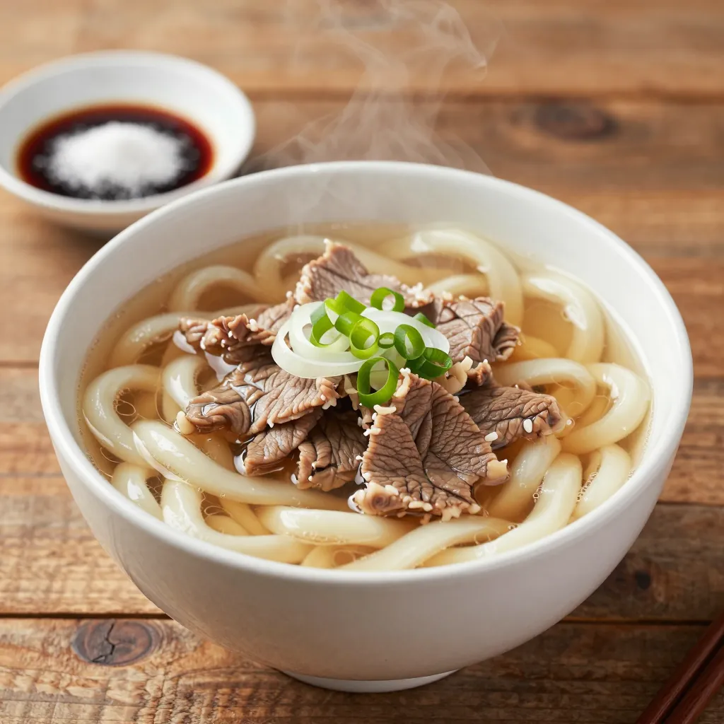 Nationalgericht Japan: Niku Udon (Rezept)