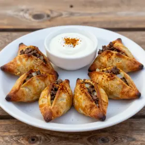 Nationalgericht Jemen: Mutabbaq Lahm (Rezept)