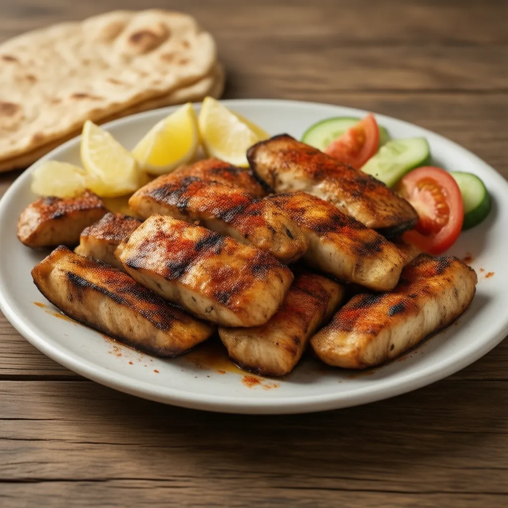 Nationalgericht Jemen: Samak Mashwi (Rezept)