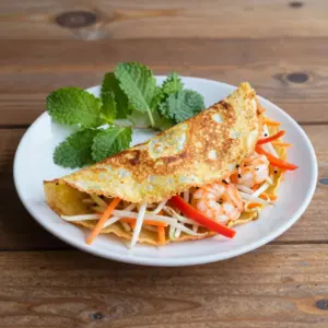 Nationalgericht Kambodscha: Banh Chao (Rezept)