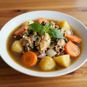 Nationalgericht Kambodscha: Samlor Ktis (Rezept)