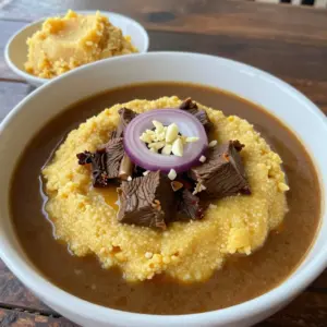 Nationalgericht Kamerun: Achu Soup (Rezept)