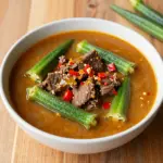 Nationalgericht Kamerun: Okra Soup (Rezept)