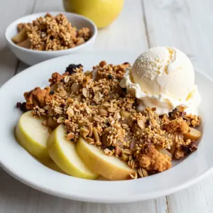 Nationalgericht Kanada: Apple Crisp (Rezept)