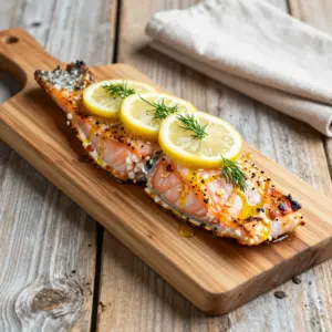 Nationalgericht Kanada: Cedar-Baked Trout (Rezept)