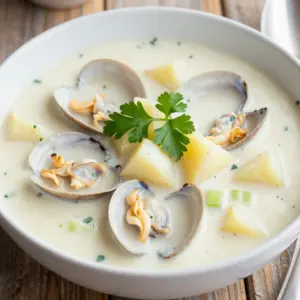 Nationalgericht Kanada: Clam Chowder (Rezept)
