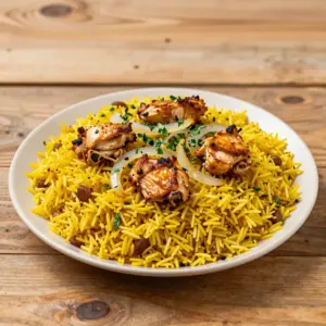 Nationalgericht Katar: Mashboos Djaj (Rezept)