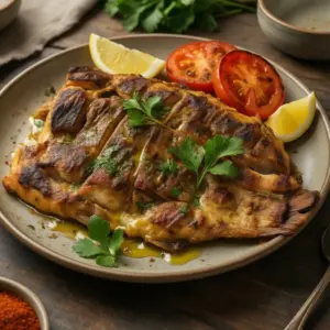 Nationalgericht Katar: Samak Mashwi (Rezept)