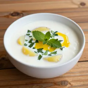 Nationalgericht Kirgisistan: Ayran Suppe (Rezept)