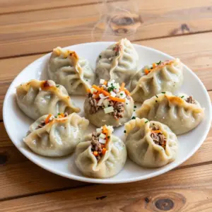 Nationalgericht Kirgistan: Manty (Rezept)