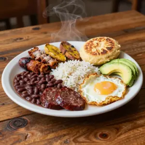 Nationalgericht Kolumbien: Bandeja Paisa (Rezept)