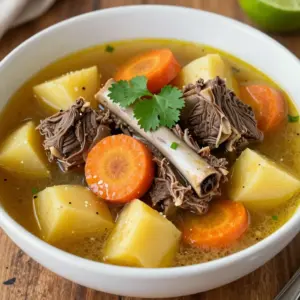Nationalgericht Kolumbien: Caldo de Costilla (Rezept)