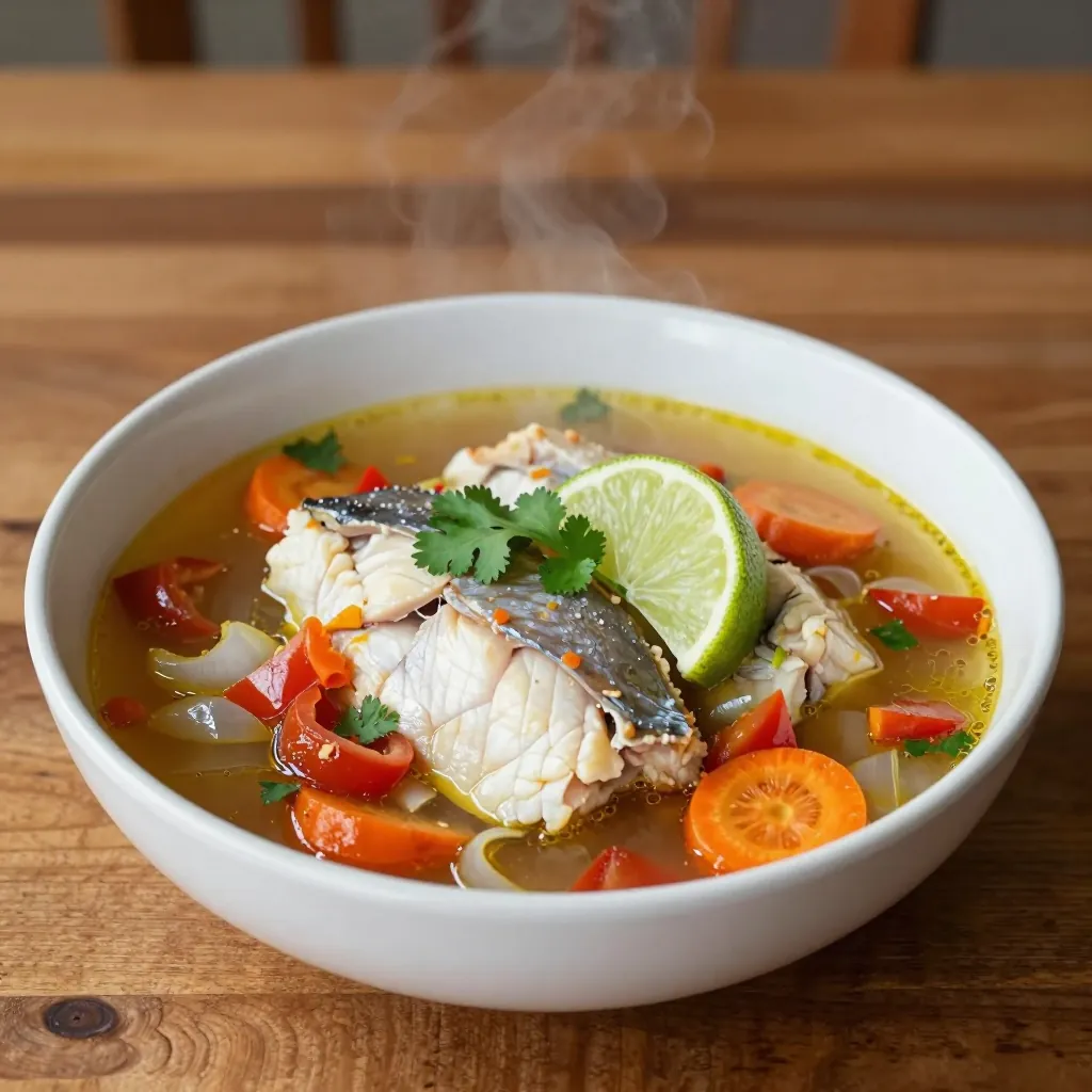 Nationalgericht Kolumbien: Viudo de Pescado (Rezept)