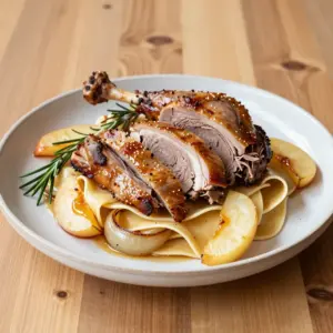 Nationalgericht Kroatien: Pečena Patka s Mlincima (Rezept)