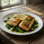 Nationalgericht Kroatien: Pečena Riba s Blitvom (Rezept) Nationalgericht Kroatien: Pečena Riba s Blitvom (Rezept)