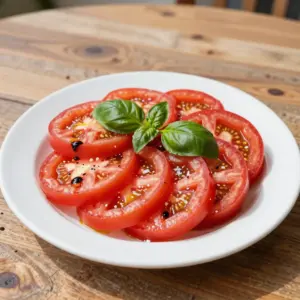 Nationalgericht Kroatien: Rajčice s bosiljkom (Rezept)