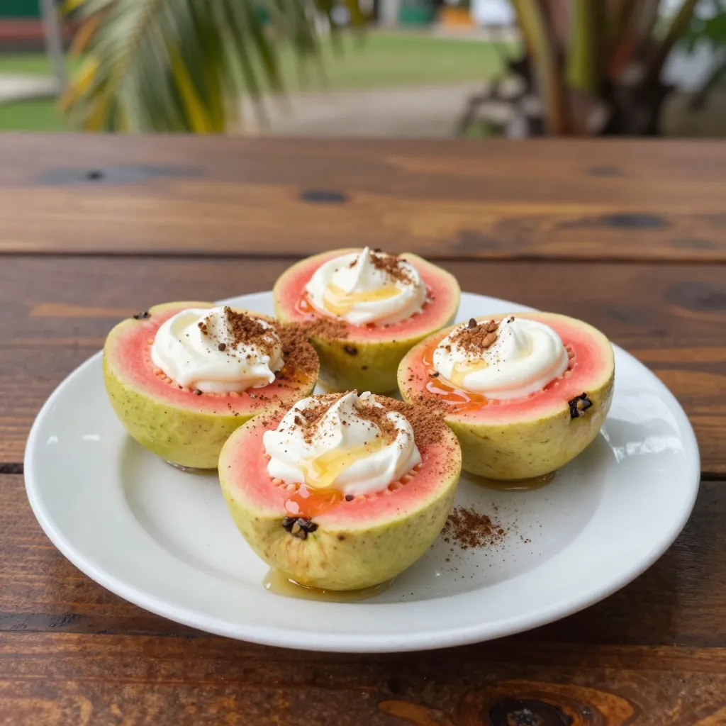 Nationalgericht Kuba: Guava con Queso Crema (Rezept)
