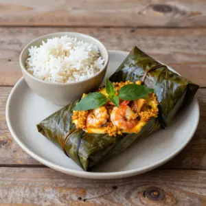 Nationalgericht Laos: Hor Mok (Rezept)
