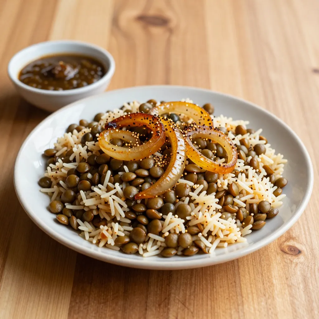Nationalgericht Libanon: Mujadara (Rezept)