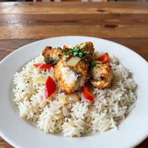 Nationalgericht Liberia: Dry Rice and Fish (Rezept)