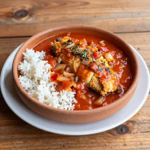 Nationalgericht Liberia: Fish Gravy (Rezept)