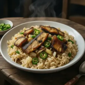 Nationalgericht Liberia: Smoked Fish with Rice (Rezept)