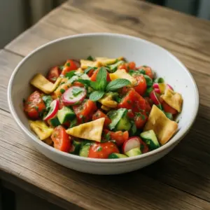 Nationalgericht Libyen: Fattoush (Rezept)