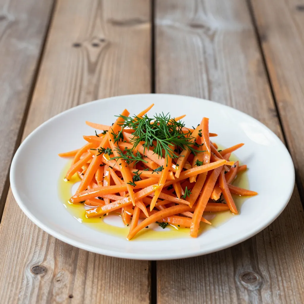 Nationalgericht Litauen: Morkų salotos (Rezept)