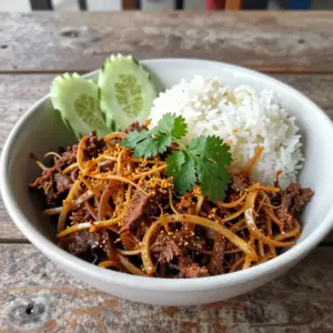 Nationalgericht Malaysia: Serunding (Rezept)