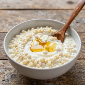 Nationalgericht Mali: Lait caillé au mil (Rezept)