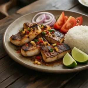 Nationalgericht Mali: Poisson braisé (Rezept)