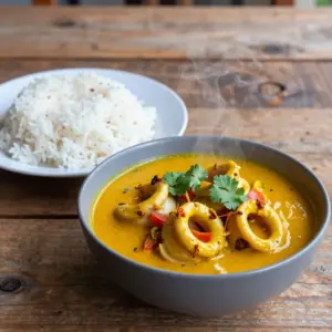Nationalgericht Mauritius: Cari Ourite (Rezept)