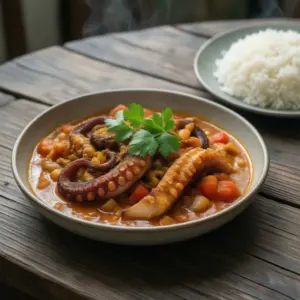 Nationalgericht Mauritius: Octopus Curry (Rezept)